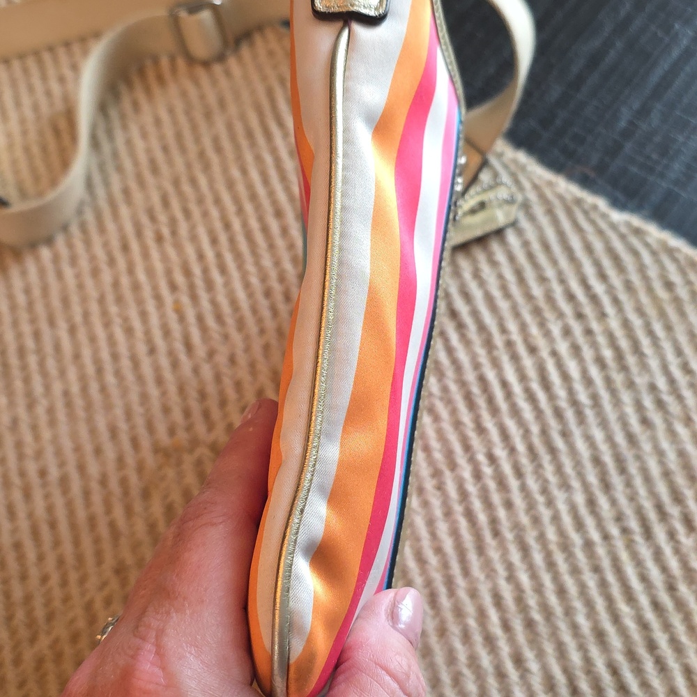 Coach Legacy Striped Crossbody In Pastels - Picture 6 of 11